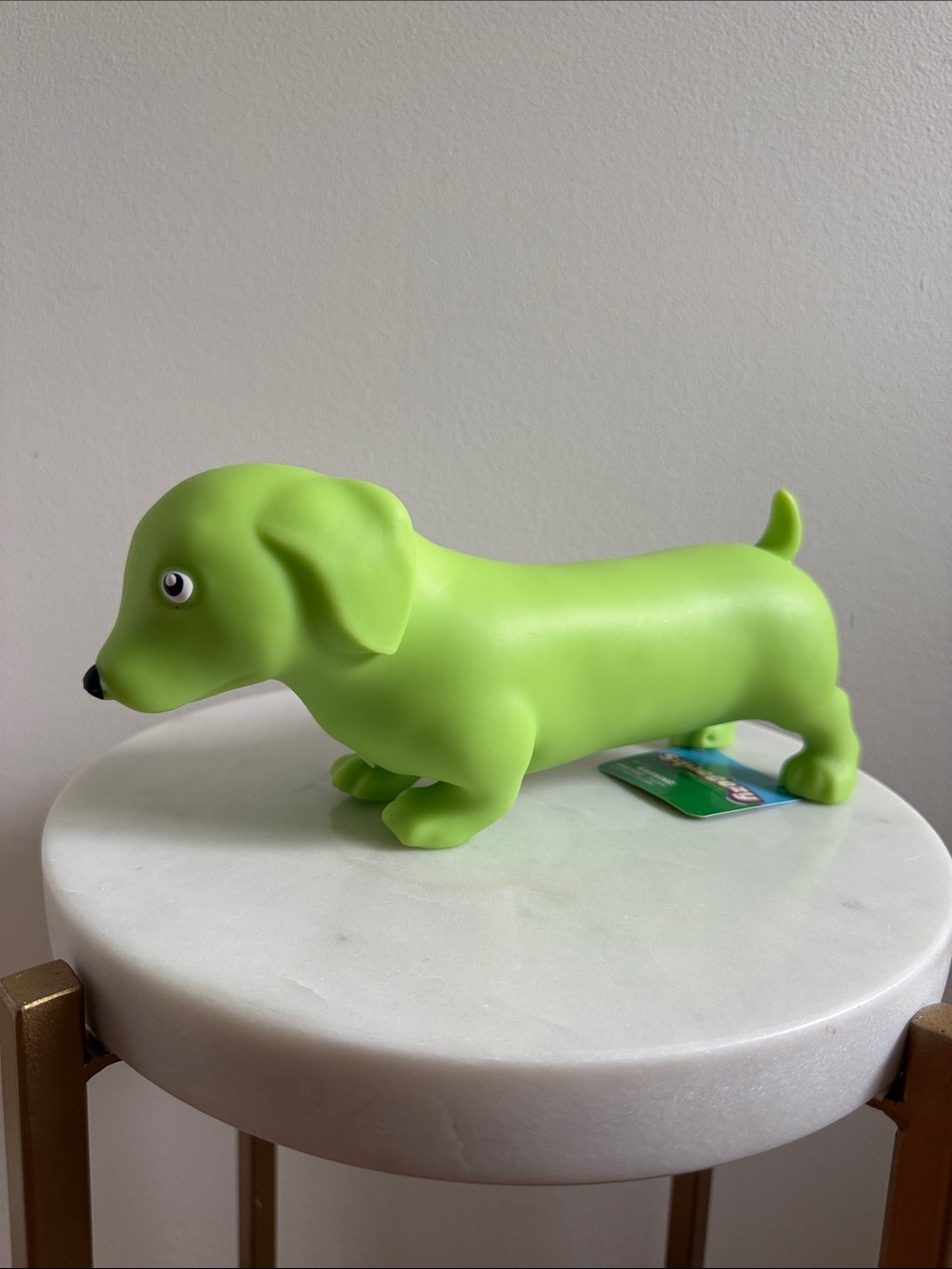Sunny Days Squeeezy Dachshund Dog - Green